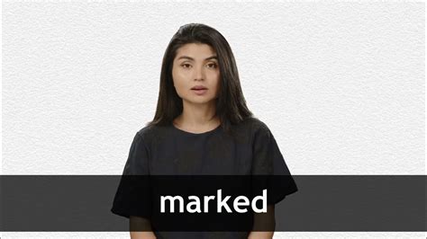 marked traduction|how to pronounce marked.